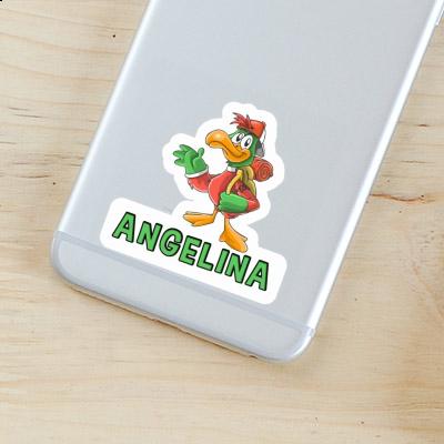 Sticker Angelina Hiker Notebook Image