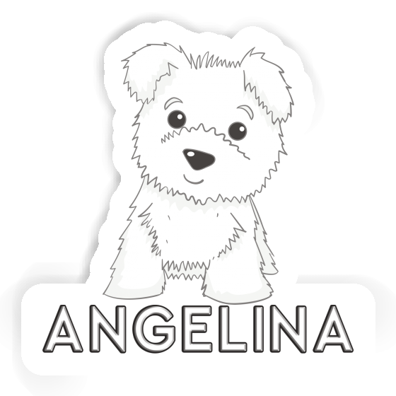 Sticker Angelina Westie Gift package Image