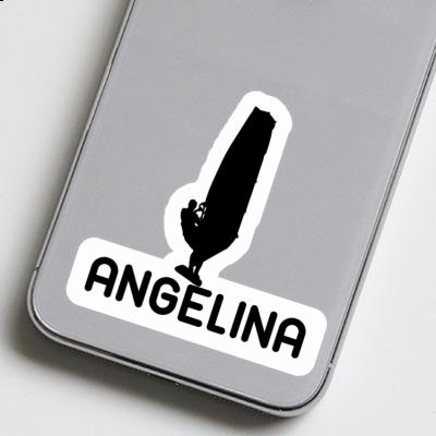 Angelina Sticker Windsurfer Notebook Image