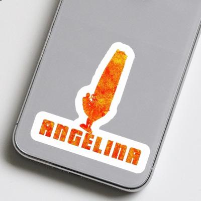 Sticker Angelina Windsurfer Notebook Image