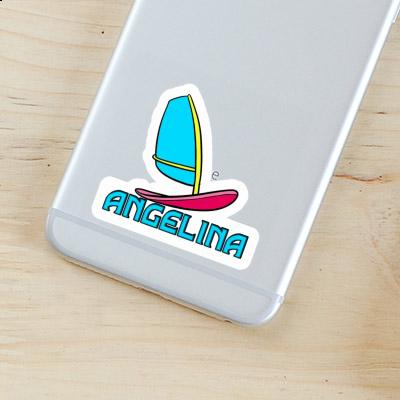 Sticker Windsurfbrett Angelina Gift package Image