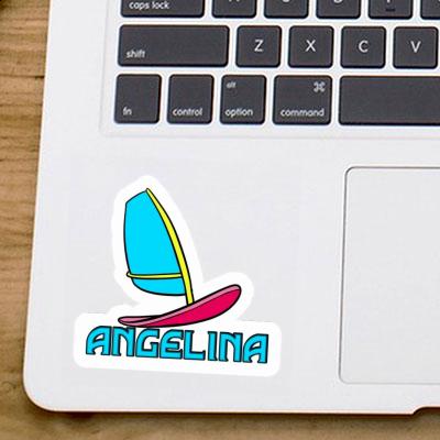 Sticker Windsurfbrett Angelina Gift package Image