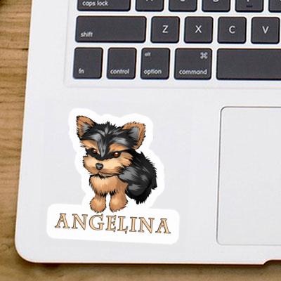 Yorkie Sticker Angelina Gift package Image