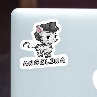 Angelina Sticker Zebra Gift package Image