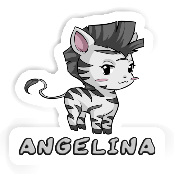 Angelina Sticker Zebra Gift package Image