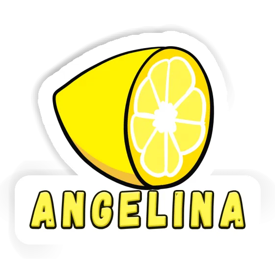 Angelina Sticker Lemon Laptop Image