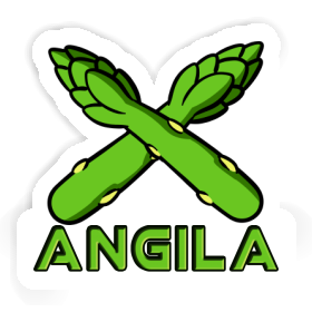 Asparagus Sticker Angila Image