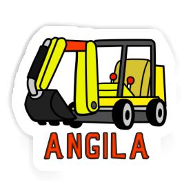 Autocollant Angila Mini-pelle Image
