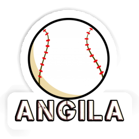 Autocollant Angila Balle de baseball Image