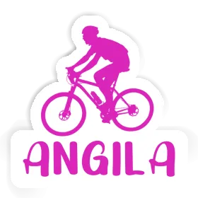 Autocollant Vététiste Angila Image