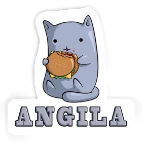 Autocollant Angila Chat Image