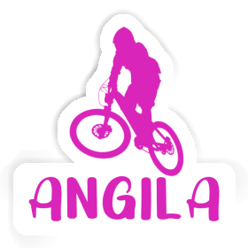 Downhiller Autocollant Angila Image