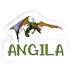 Angila Autocollant Dragon Image