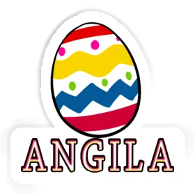 Osterei Aufkleber Angila Image