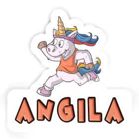 Autocollant Angila Coureuse Image