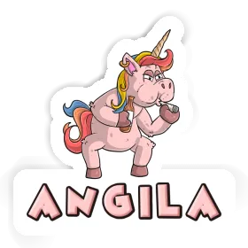 Autocollant Angila Fumeuse Image