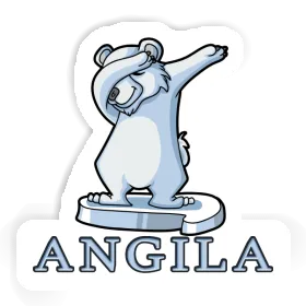 Ours polaire Autocollant Angila Image