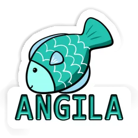 Autocollant Poisson Angila Image