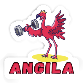 Flamant Autocollant Angila Image