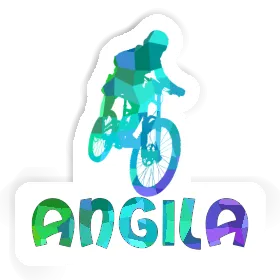 Angila Autocollant Freeride Biker Image
