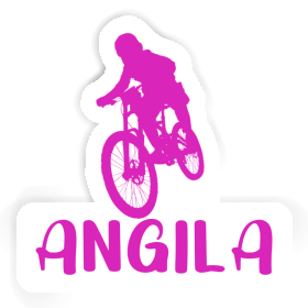 Autocollant Angila Freeride Biker Image