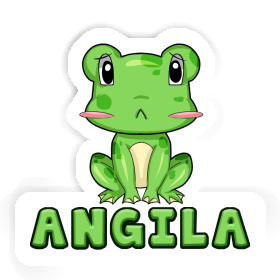 Angila Sticker Frosch Image