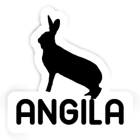 Autocollant Lapin Angila Image
