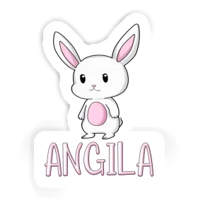 Lapin Autocollant Angila Image