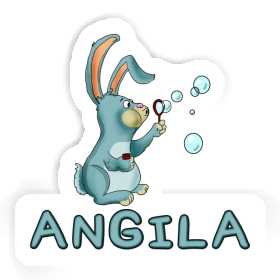 Autocollant Lapin Angila Image