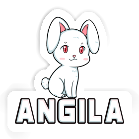 Angila Autocollant Lapin Image