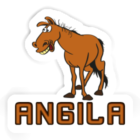 Autocollant Cheval Angila Image