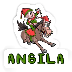 Autocollant Angila Cheval Image