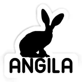 Angila Autocollant Lapin Image