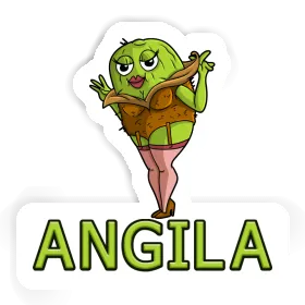 Aufkleber Kiwi Angila Image