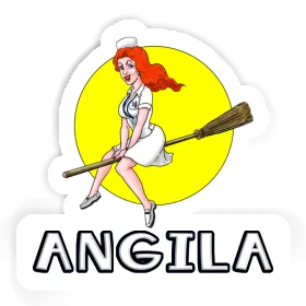 Autocollant Angila Infirmière Image