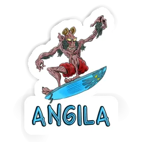 Autocollant Surfeur Angila Image