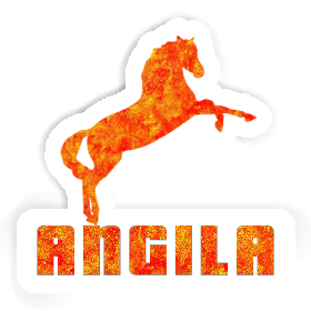 Autocollant Angila Cheval Image