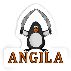 Pingouin Autocollant Angila Image