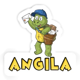 Livreur Autocollant Angila Image