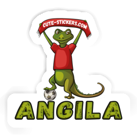 Autocollant Angila Lézard Image