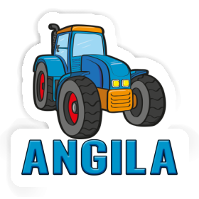 Angila Autocollant Tracteur Image