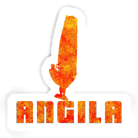 Autocollant Angila véliplanchiste Image