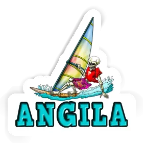 Autocollant Angila Surfeur Image