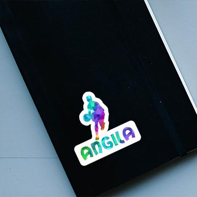 Angila Aufkleber Basketballspieler Notebook Angila Aufkleber Basketballspieler Gift package Image
