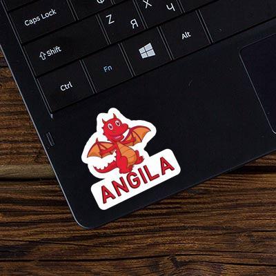 Sticker Baby-Drache Angila Laptop Sticker Baby-Drache Angila Laptop Image