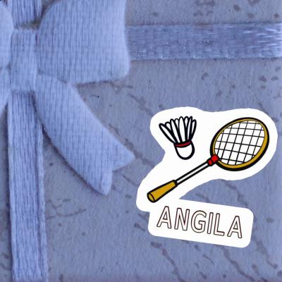 Sticker Angila Badminton Racket Notebook Sticker Angila Badminton Racket Gift package Image