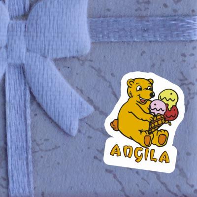 Autocollant Ours de glace Angila Notebook Autocollant Ours de glace Angila Gift package Image