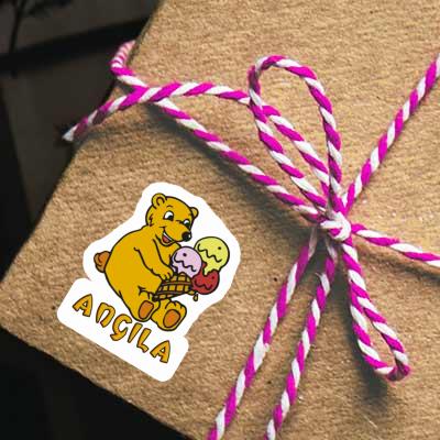 Autocollant Ours de glace Angila Gift package Image