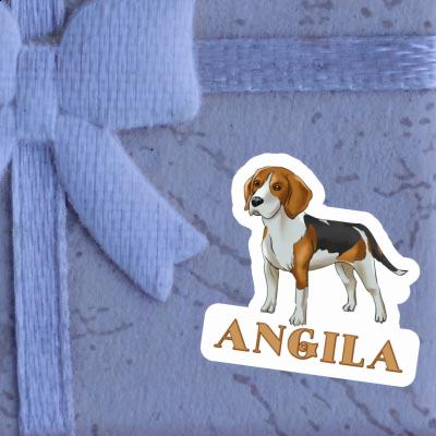 Aufkleber Beagle Hund Angila Notebook Aufkleber Beagle Hund Angila Gift package Image