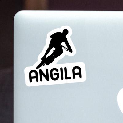 Sticker Biker Angila Laptop Sticker Biker Angila Laptop Image